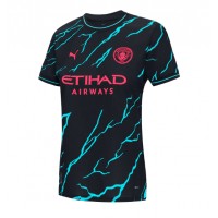 Manchester City Julian Alvarez #19 Replica Third Shirt Ladies 2023-24 Short Sleeve